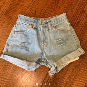 Levis Jean Shorts